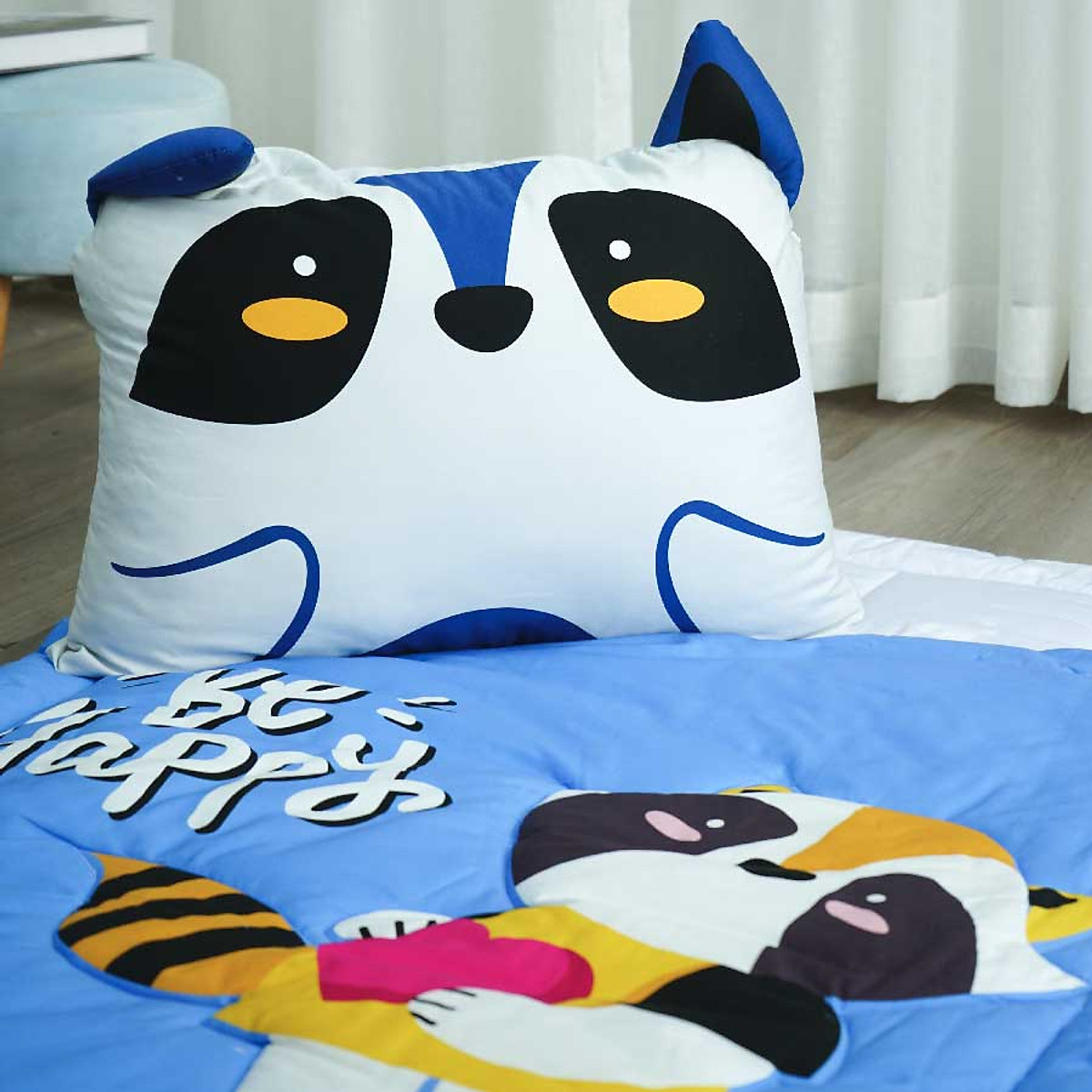 Gối Em Bé Raccoon K-Bedding