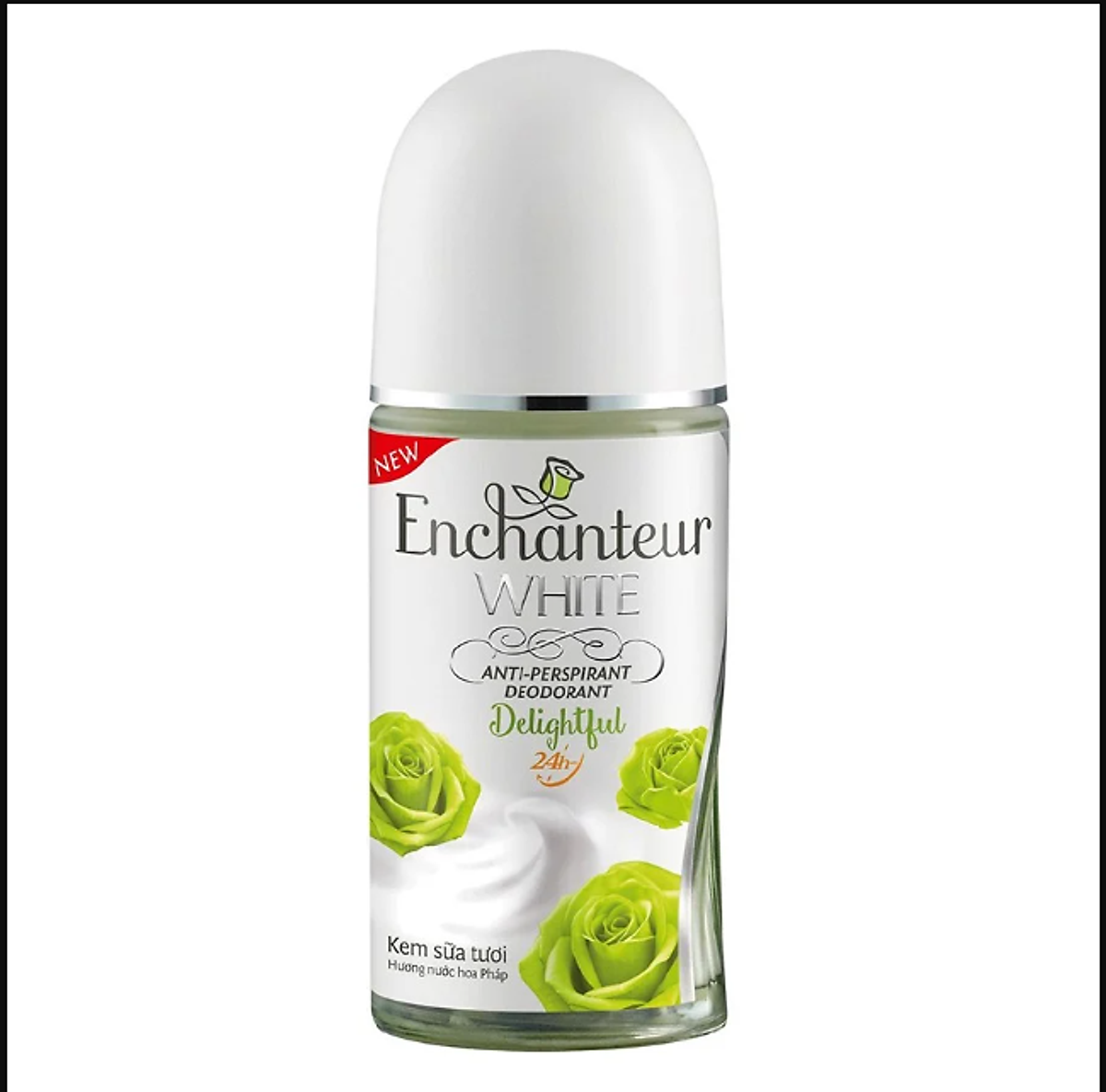 Lăn khử mùi Trắng da Enchanteur Delightful (50ml)