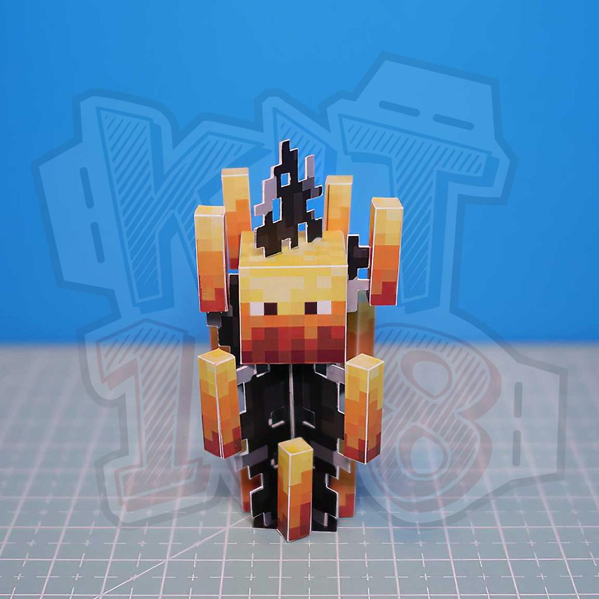 Mua Mô hình giấy Blaze – Minecraft - In mực thường - Giấy ford A4 125gsm tại Kit168 Mua Mô Hình Giấy Blaze – Minecraft - In Mực Thường - Giấy Ford A4 125Gsm Tại Kit168