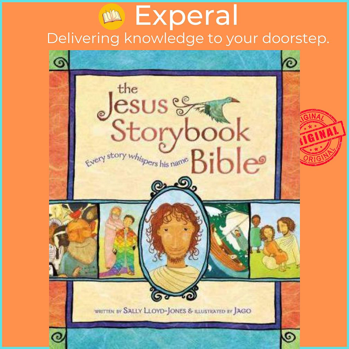 Sách - The Jesus Storybook Bible : Every Story Whispers His Name by Sally Lloyd-Jones (US edition, hardcover)