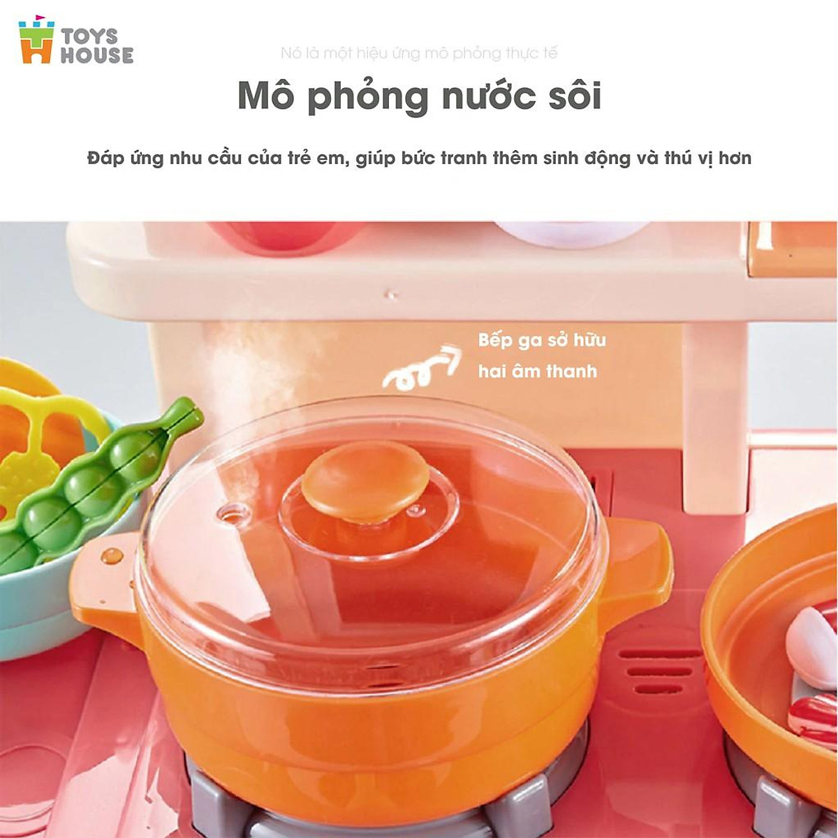 Đồ chơi nấu ăn cho bé/ bộ nhà bếp nấu nướng có vòi nước và bảng vẽ Toyshouse 889-169: đồ chơi hướng nghiệp cho bé