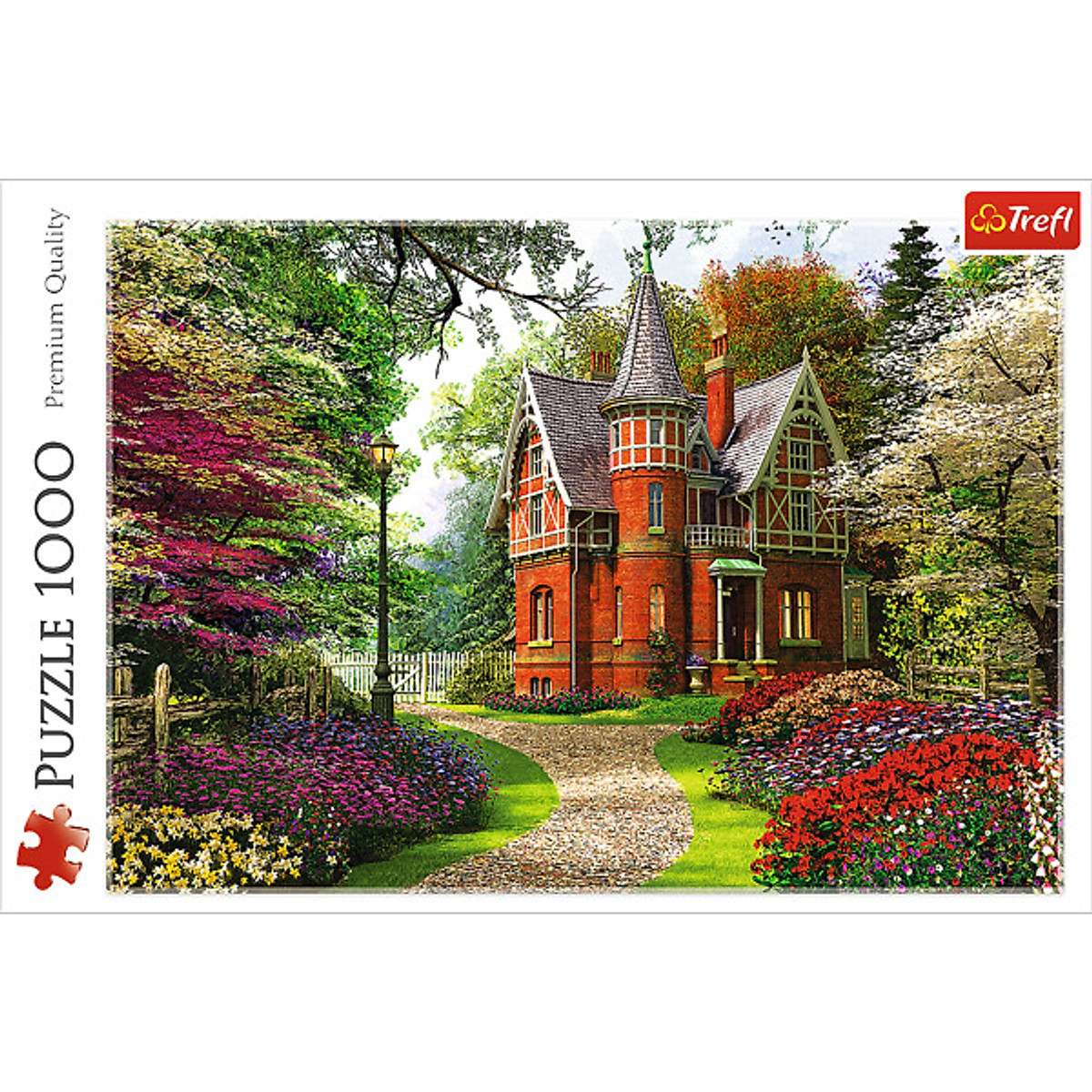 Mua Tranh ghép hình TREFL 10355 - 1000 mảnh phong cảnh Victorian Cottage  (jigsaw puzzle Tranh ghép hình