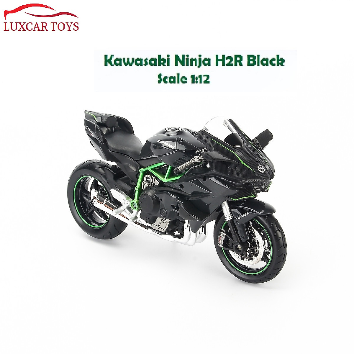 Mua Mô Hình Xe Kawasaki Ninja H2R Black Tỷ Lệ 1:12 Hợp Kim