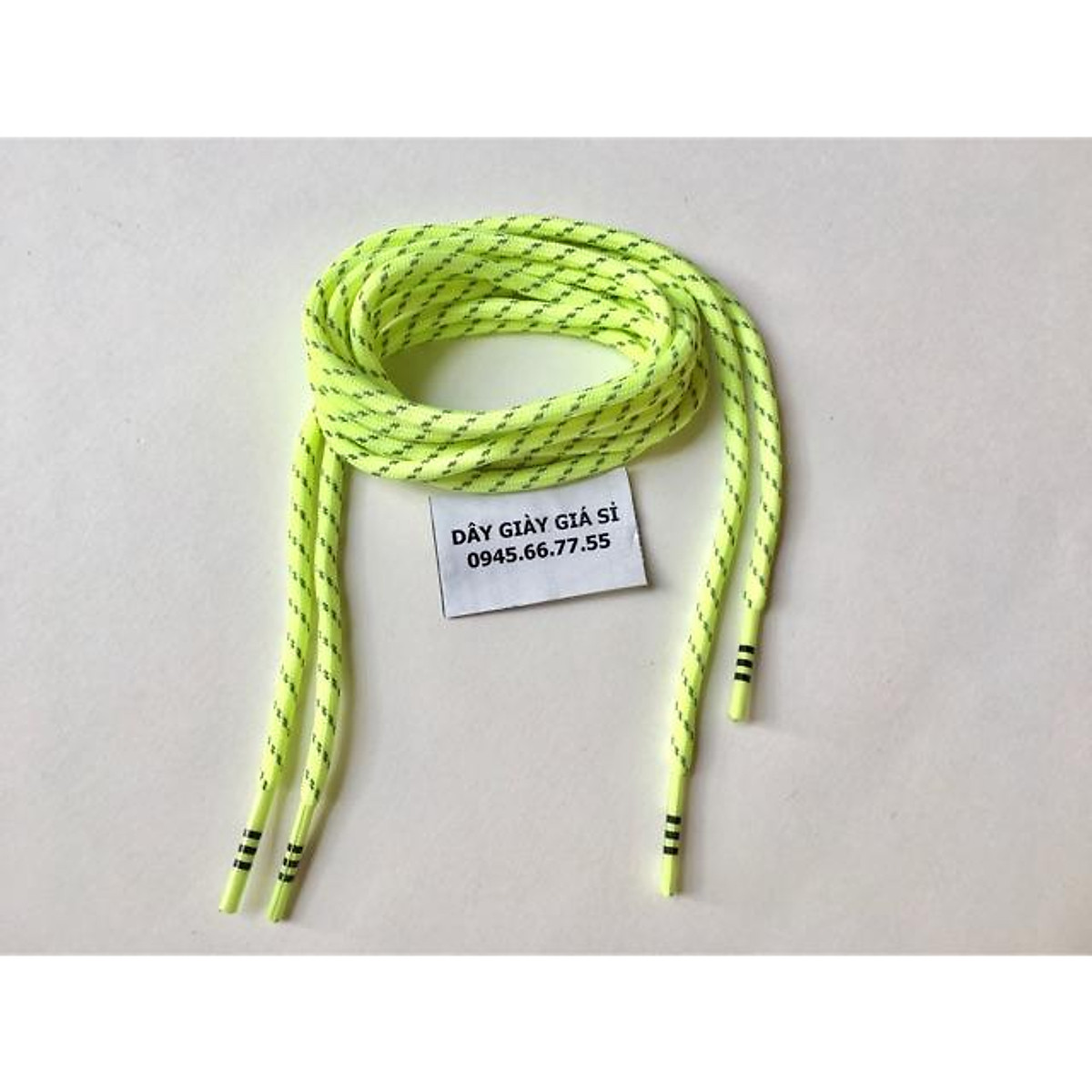 Dây giày màu xanh neon dài 1.2m