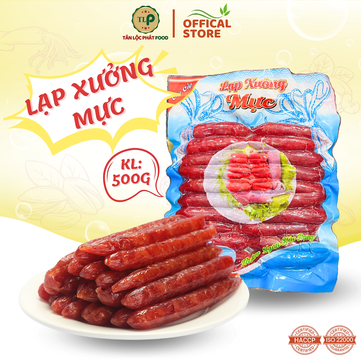 LẠP XƯỞNG MỰC TÂN LỘC PHÁT - BỊCH 500G