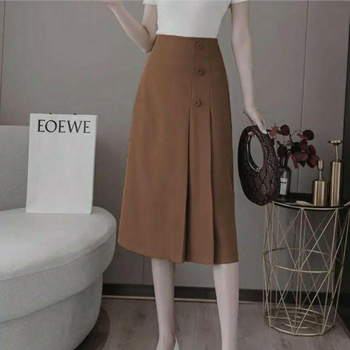 chân váy xếp ly dài màu đen giá tốt Tháng 8 2023  Mua ngay  Shopee Việt  Nam