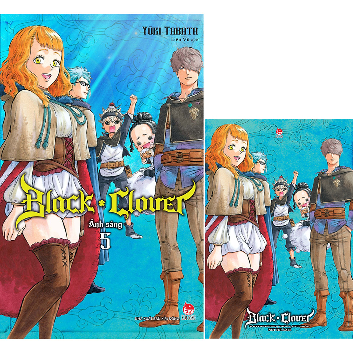 Black Clover Tập 5: Ánh Sáng (Tặng kèm Postcard)