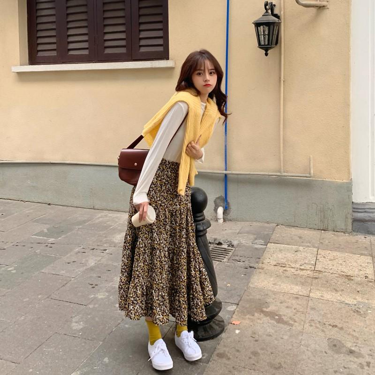 Phối chân váy vintage với áo gì tạo Fanshion nhất 2020