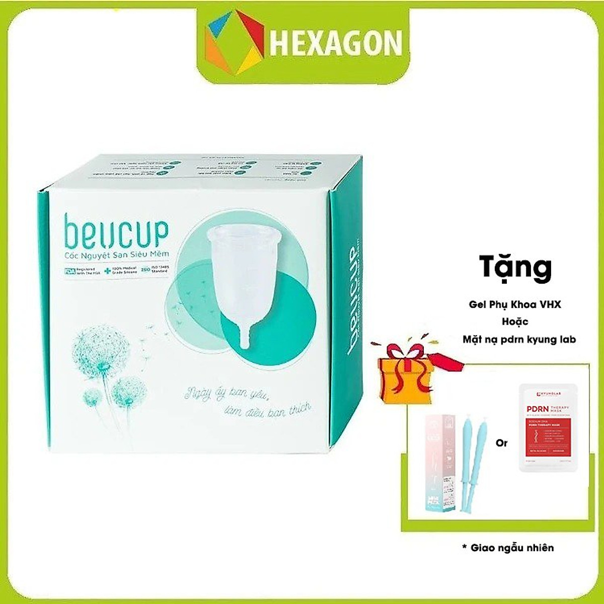 Cốc nguyệt san BeUcup siêu mềm - xóa tan nỗi lo ngày "đèn đỏ"