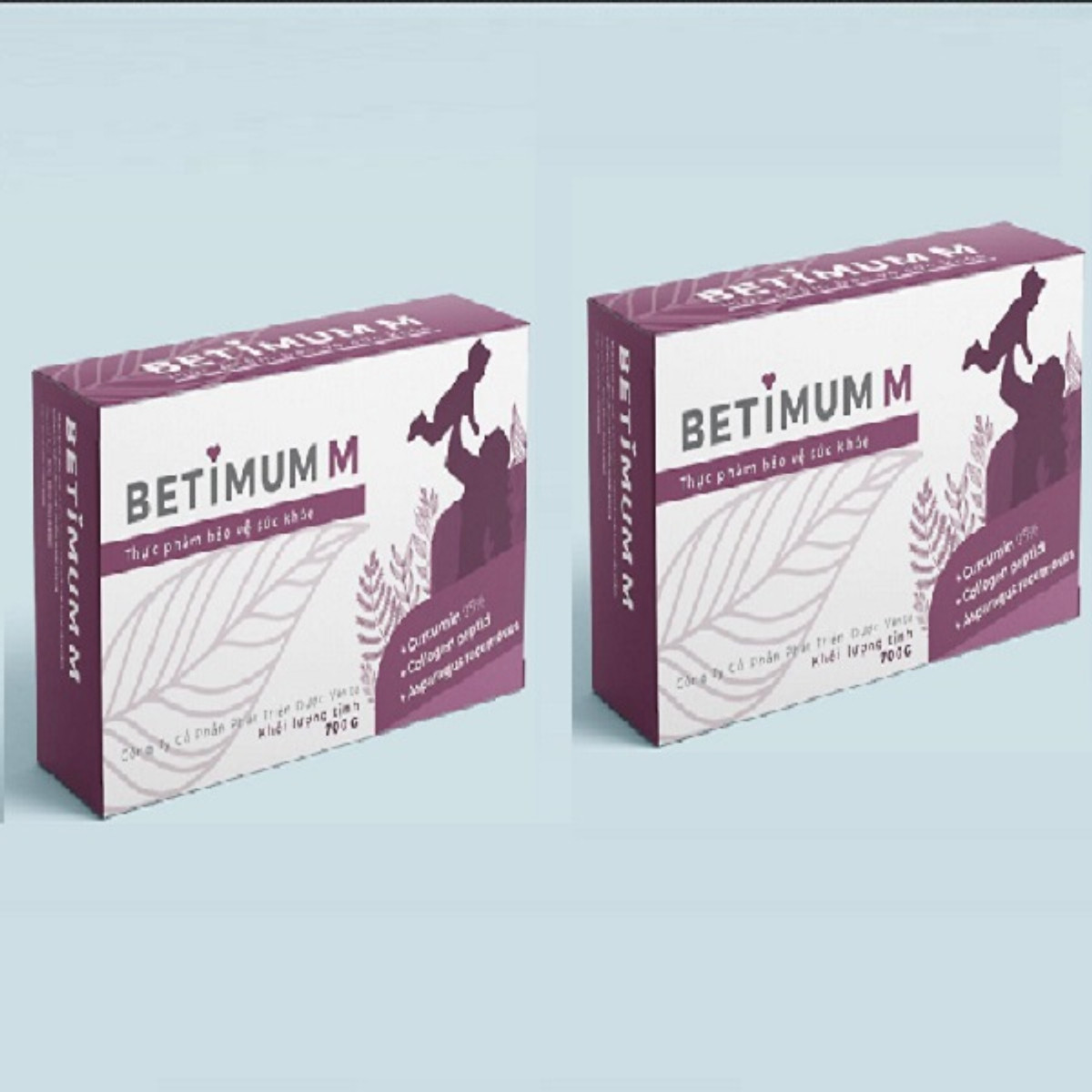 2 Hộp bột sữa cho mẹ sau sinh Betimum M