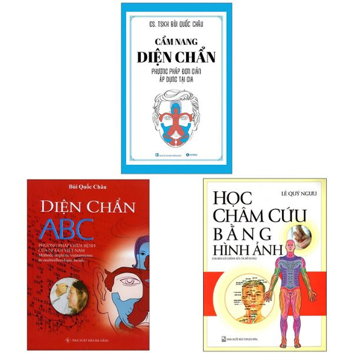 Combo 3 Quyển : Học Châm Cứu Bằng Hình Ảnh + Diện Chuẩn Abc + Cẩm Nang