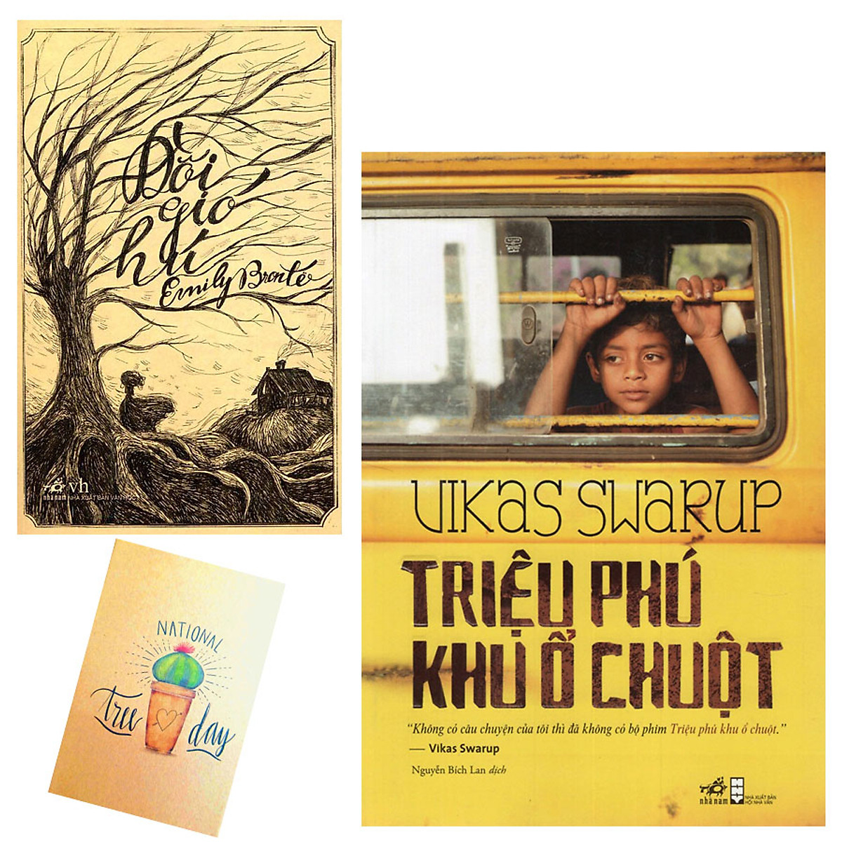 Review sách Triệu phú khu ổ chuột sách của Vikas Swarup 5 Combo Triệu Phú Khu Ổ Chuột và Đồi Gió Hú ( Tặng Kèm Sổ Tay) | Tiki