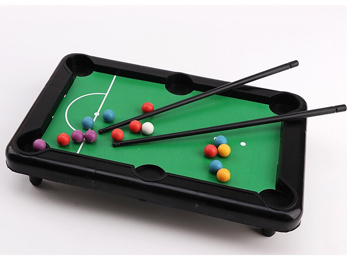 Bộ đồ chơi mô hình bàn Bida cho trẻ em Pool Table HT044 - Mô hình