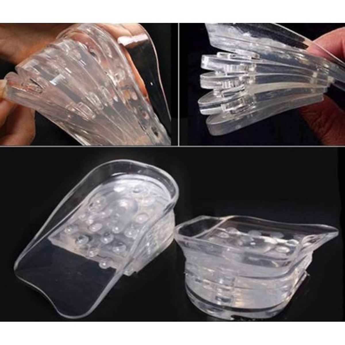 Lót giày tăng chiều cao 3 cm - 10 miếng dùng cho 1 đôi giày