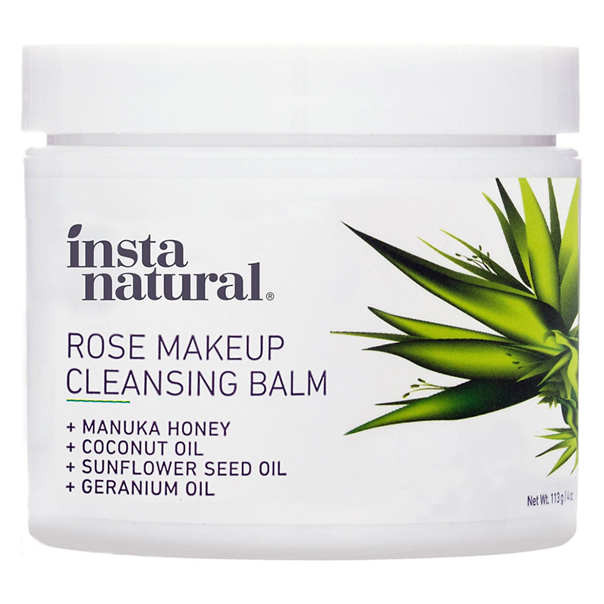 Tẩy trang sáp InstaNatural Rose Makeup Cleansing Balm 113g Tiki