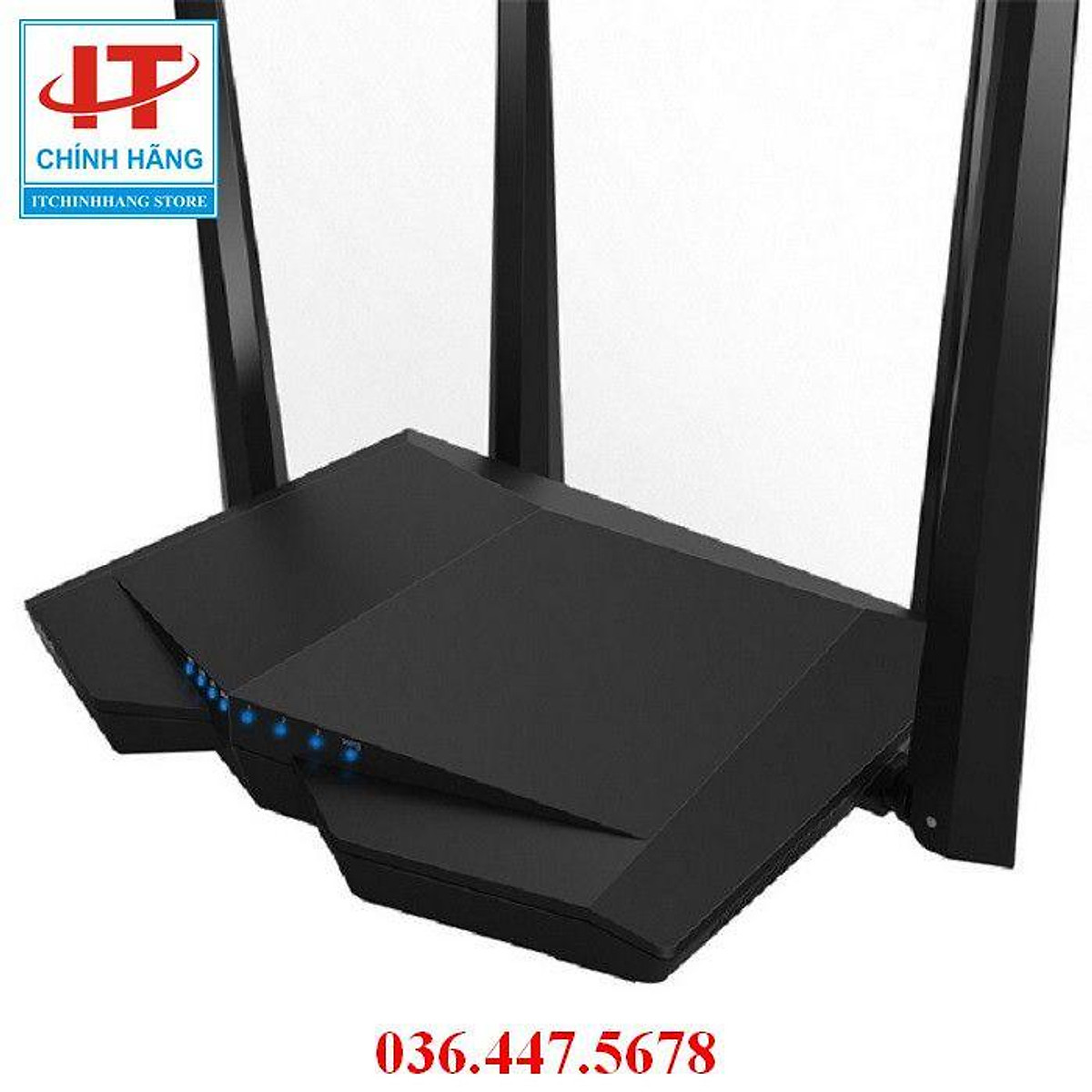 Router Wifi Băng Tầng Kép AC1200 Tenda AC6 - Hàng Chính Hãng