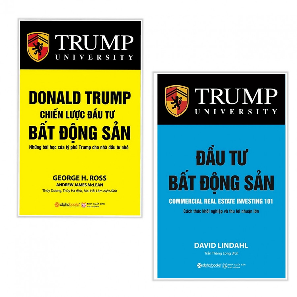 Combo 2 cuốn sách kinh tế tâm đắc: Đầu Tư Bất Động Sản + Donald Trump - Chiến Lược Đầu Tư Bất Động Sản ( Tặng kèm bookmark Happy Life)