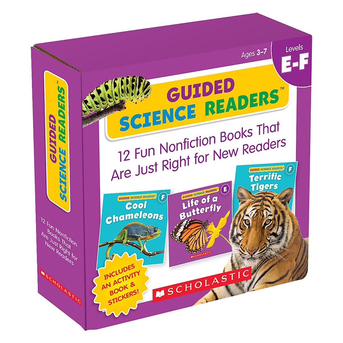 [Hàng thanh lý miễn đổi trả] Guided Science Readers Level E-F (With CD)