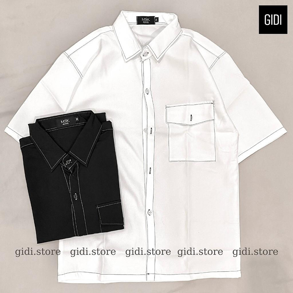 Sơ mi King oversize Unisex Giá 155k Size MLXL #23 Sơ mi King oversize Unisex Giá 155k Size MLXL