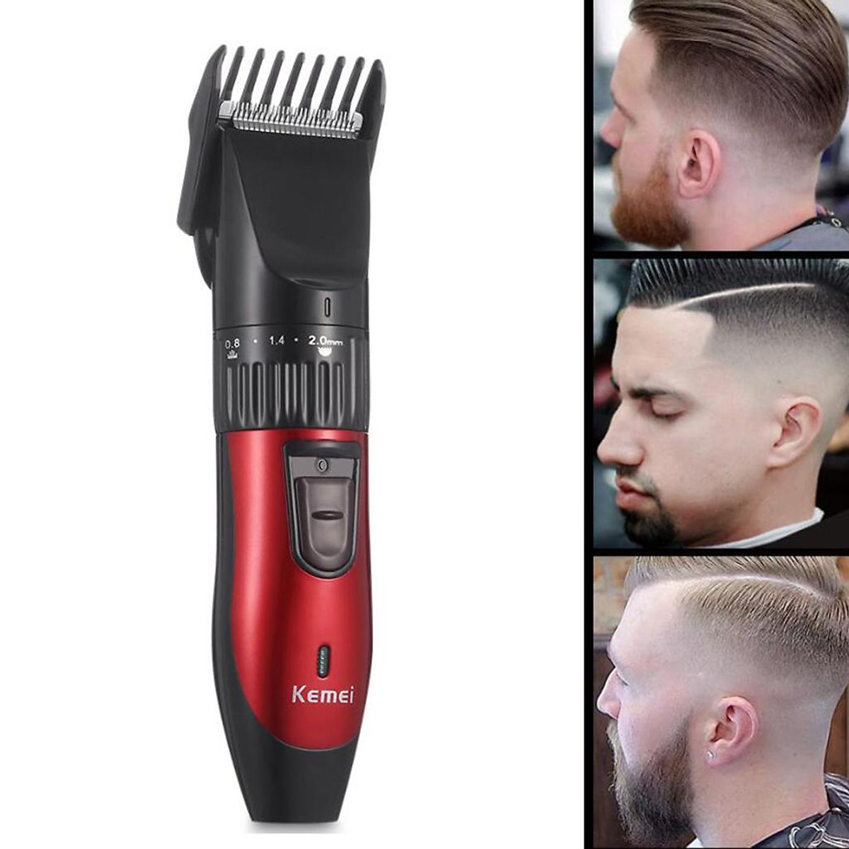 Rechargeable Cordless Electric Hair Trimmer Shaver for Men Adult Kid EU Plug
