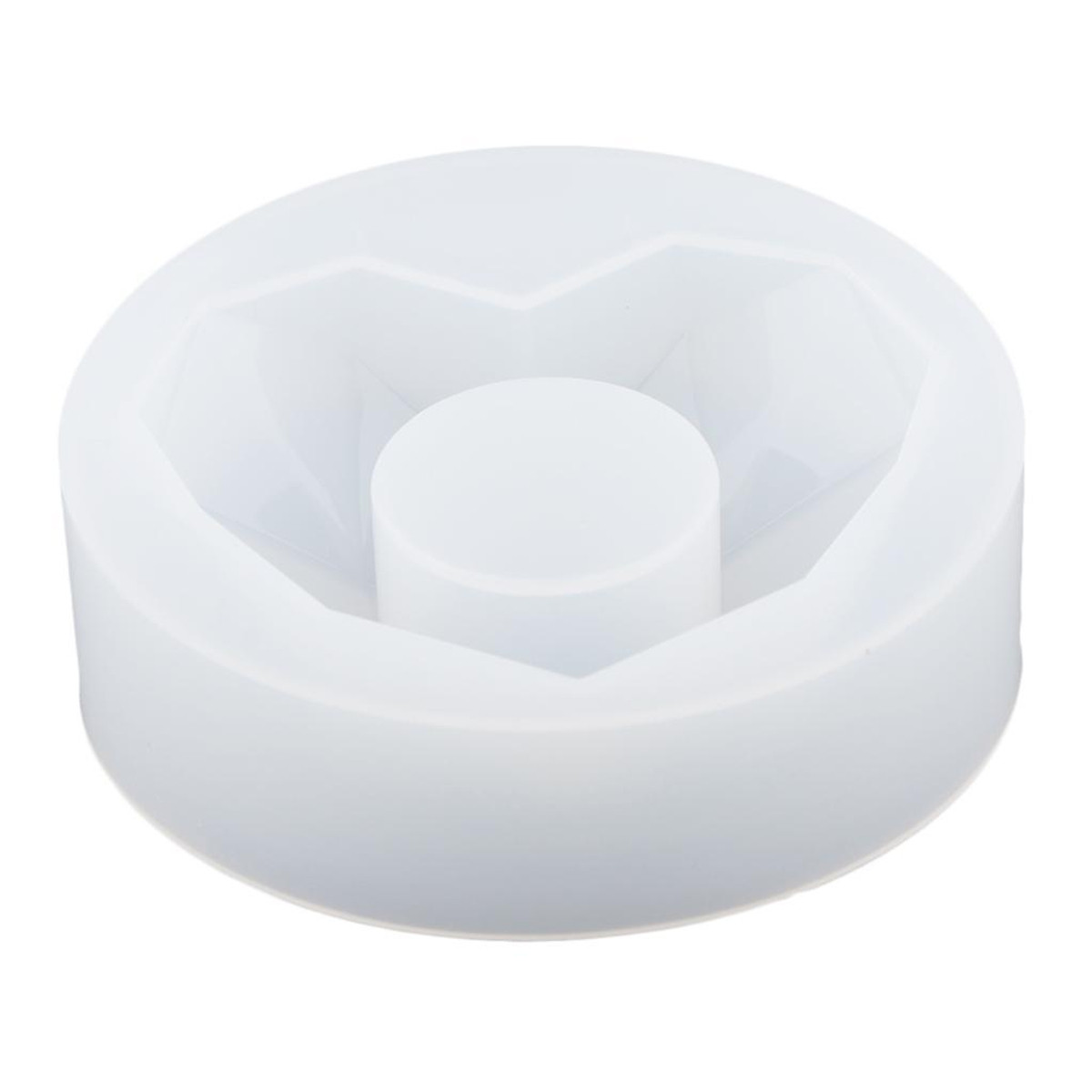 Cylinder Shaped for Wax Epoxy Resin Heart Shape Art & Design