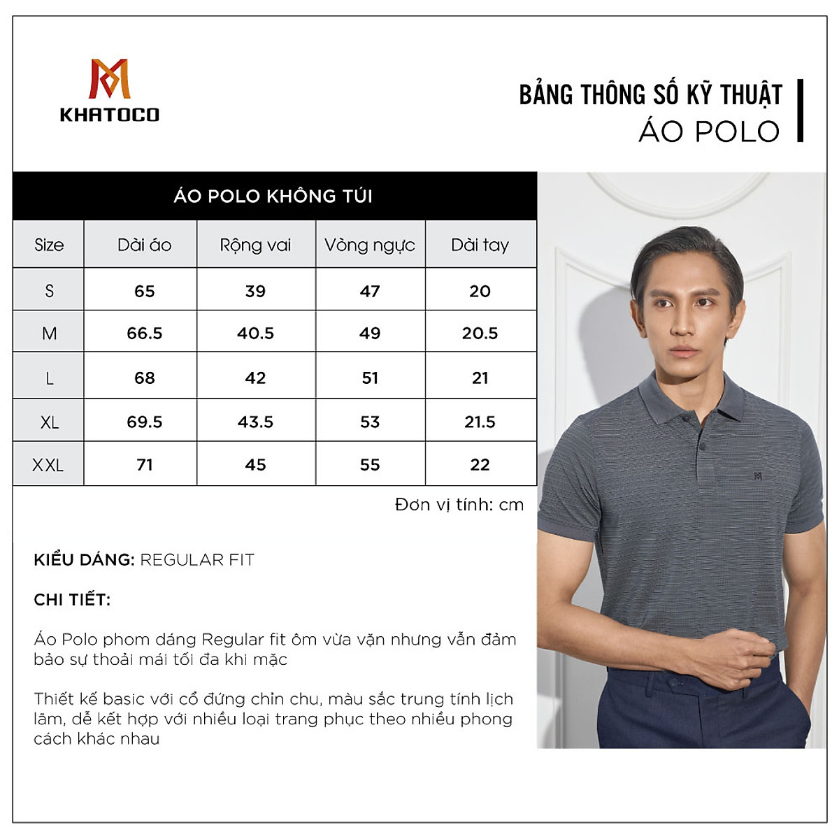 Áo Thun Nam Khatoco A2MN458R2-VNSC488-2604-N