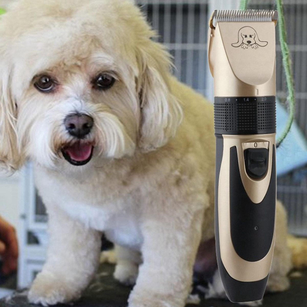 USB Pet Hair Clippers Grooming Kit Professional Set - Chăm sóc thú cưng USB Pet Hair Clippers Grooming Kit Professional Set - Chăm sóc thú cưng