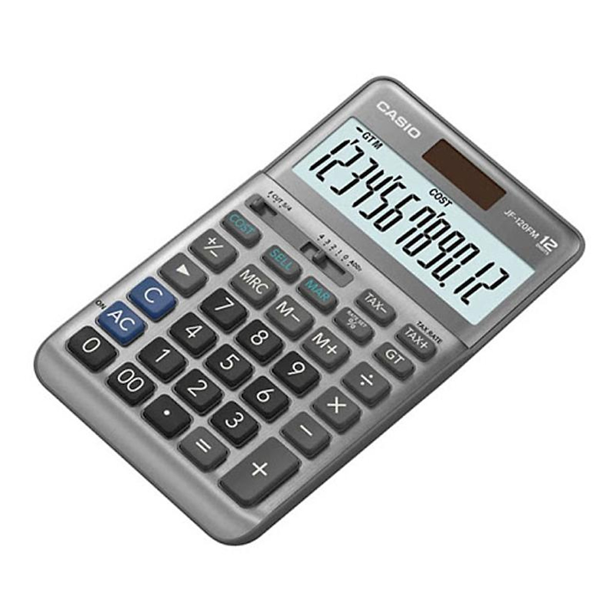 Máy Tính Casio JF-120FM Cỡ Nhỏ Thông Dụng Cho Kế Toán,NVVP