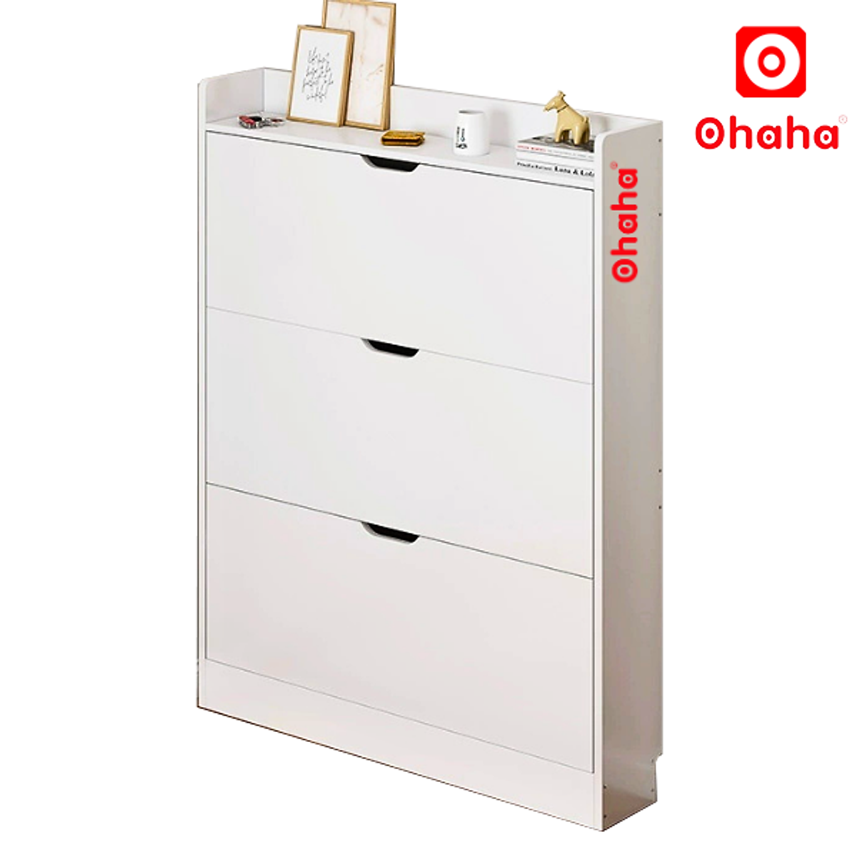 Tủ giày thông minh siêu mỏng cao cấp Ohaha - TGCC025