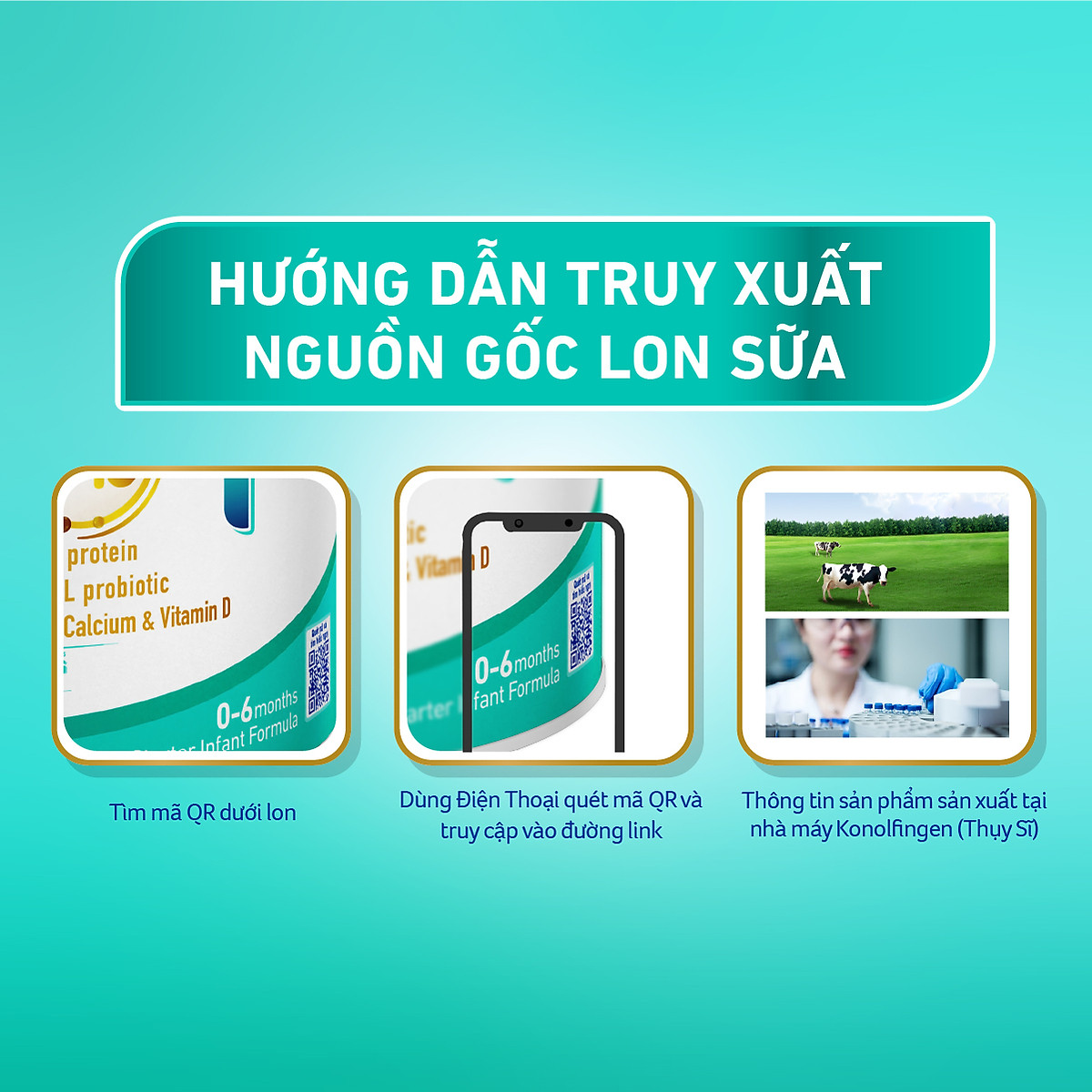Sữa bột Nestlé NAN OPTIPRO PLUS 1 400G/lon với 5HMO Sản Xuất tại Thụy Sĩ (0 - 6 tháng)