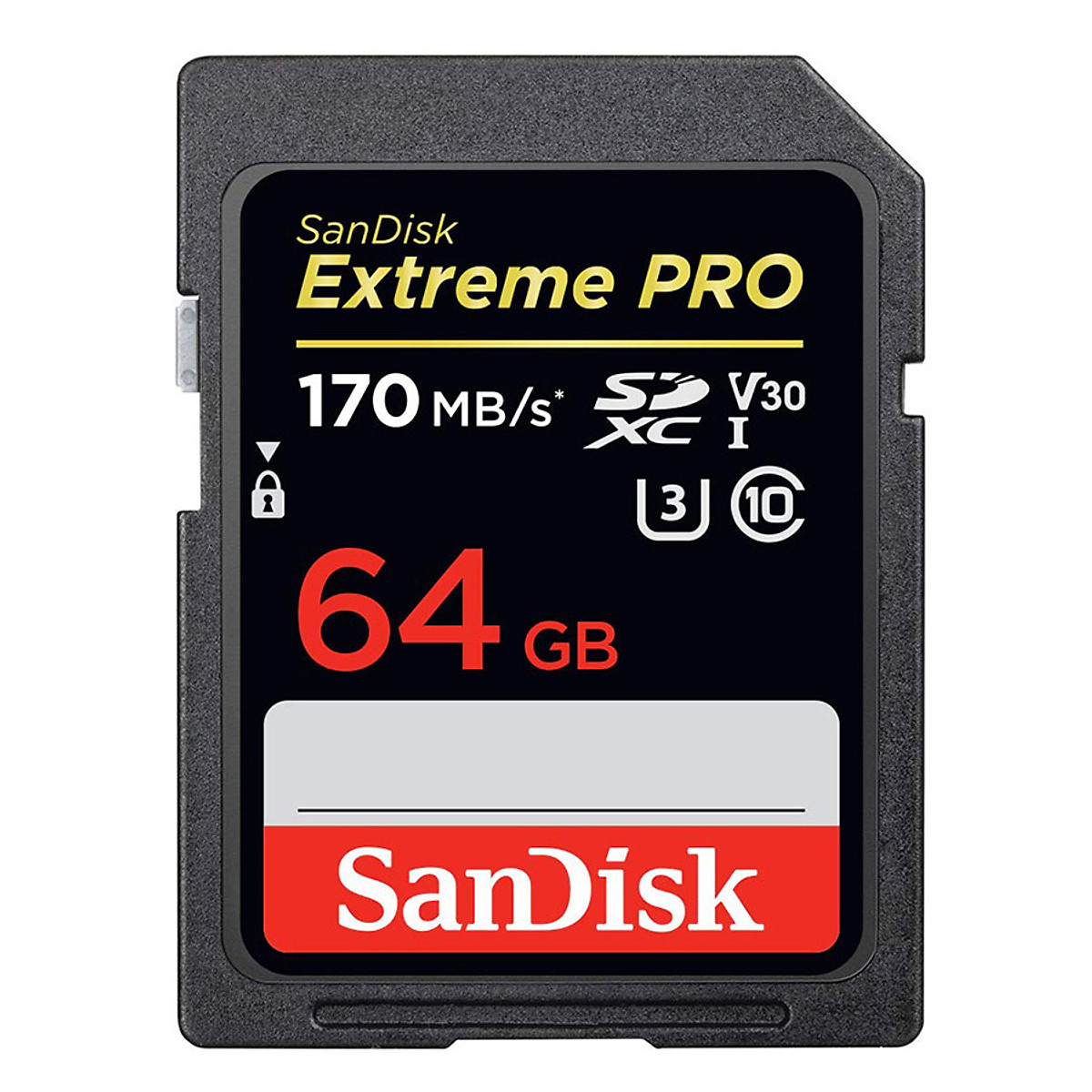 Thẻ Nhớ SDXC SanDisk Extreme Pro U3 V30 1133X 64GB 170MB/s - Hàng Chính Hãng