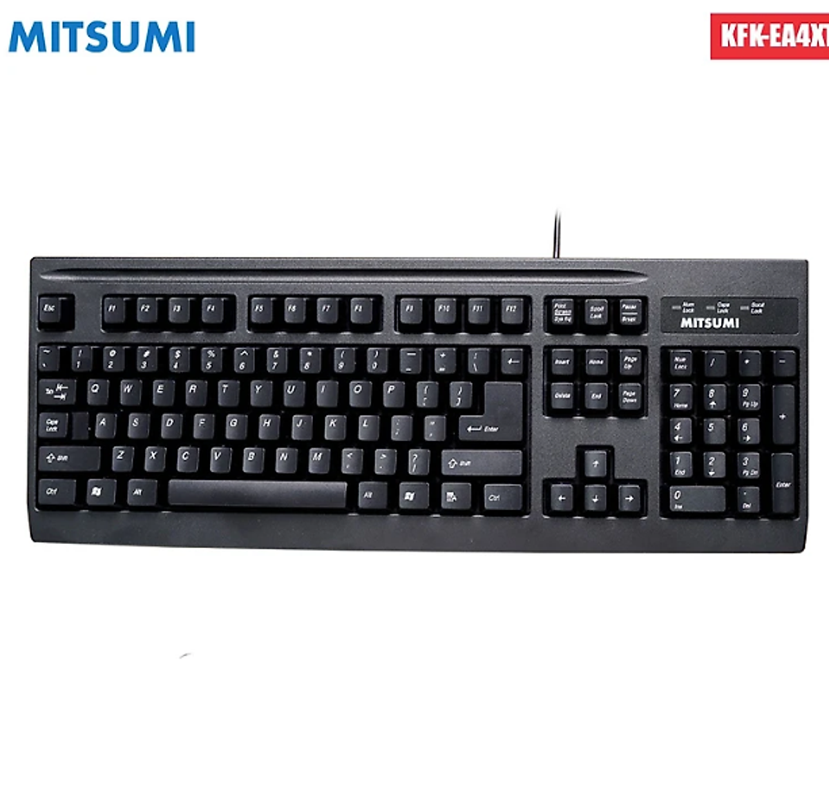 Bàn phím Mitsumi KFK-EA4XT Version 2021 - Hàng Chính Hãng