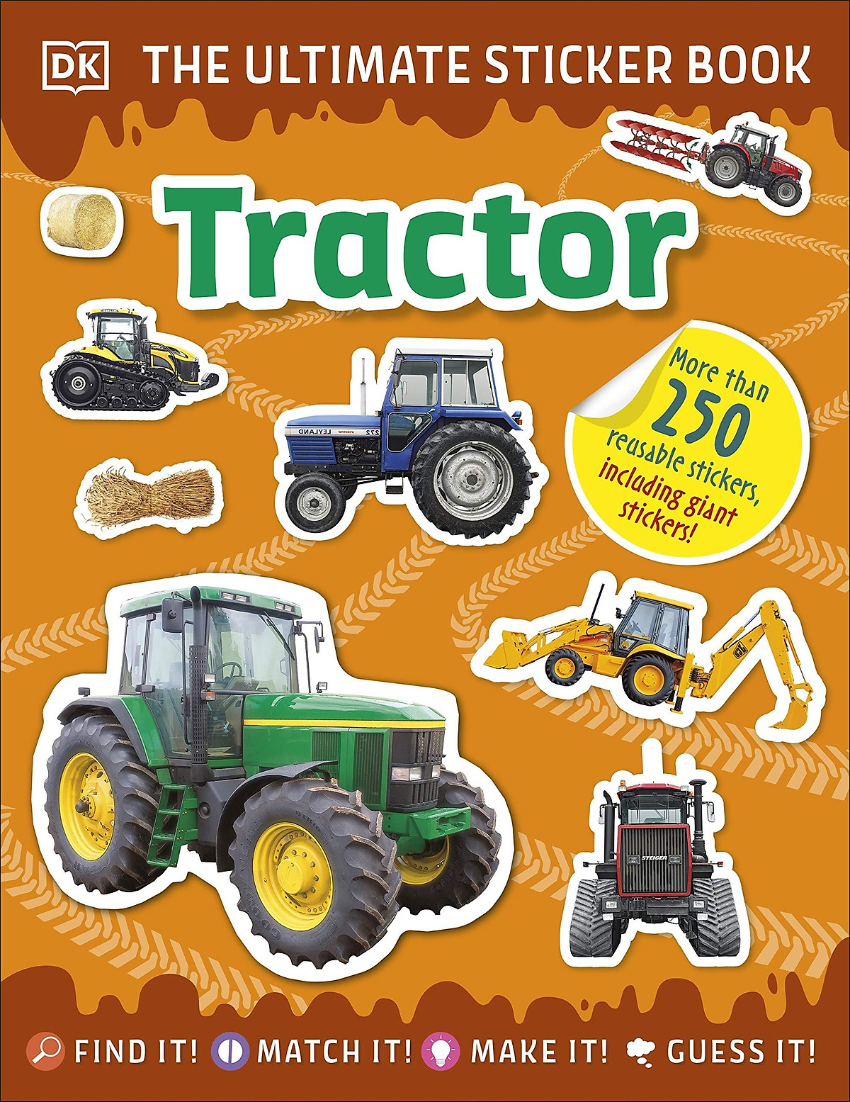 The Ultimate Sticker Book Tractor