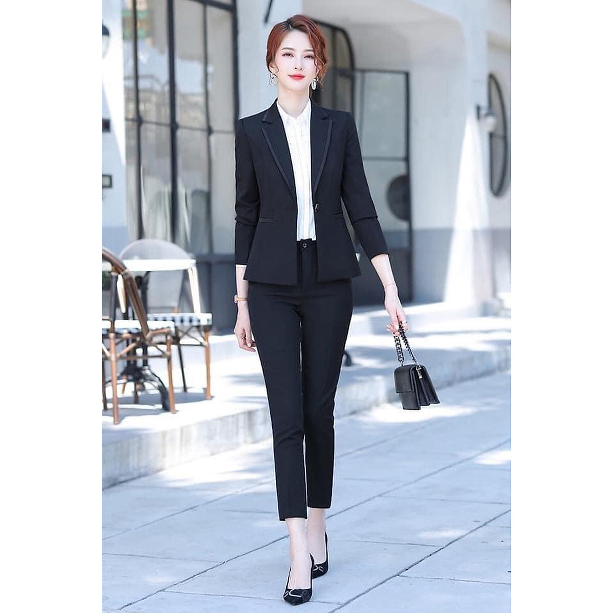 Bộ vest nữ công sở quần dài  VN39