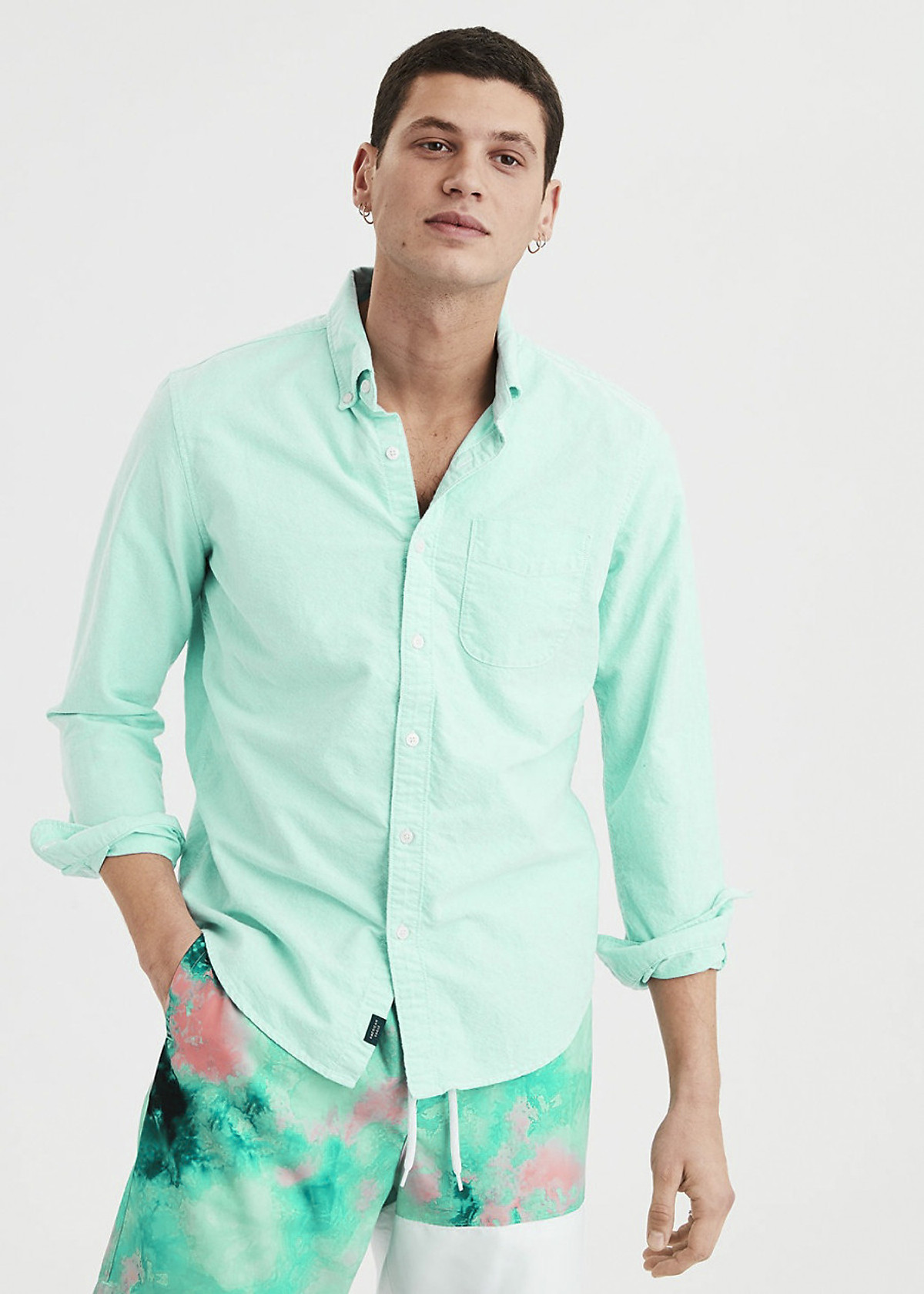 áo sơmi xanh nhạt giá tốt Tháng 8 2023  Mua ngay  Shopee Việt Nam