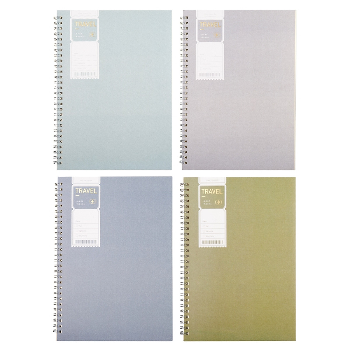 Sổ Tay Ghi Chép Lò Xo Kẻ Ngang B5 Gáy Xoắn 120 Trang Deli - Phù Hợp Làm Sổ Kế Hoach Planner, Viết Nhật Kí, Tập Vở Học Sinh Sổ Tay Văn Phòng - Màu Ngẫu Nhiên - ELB560 ELPB560