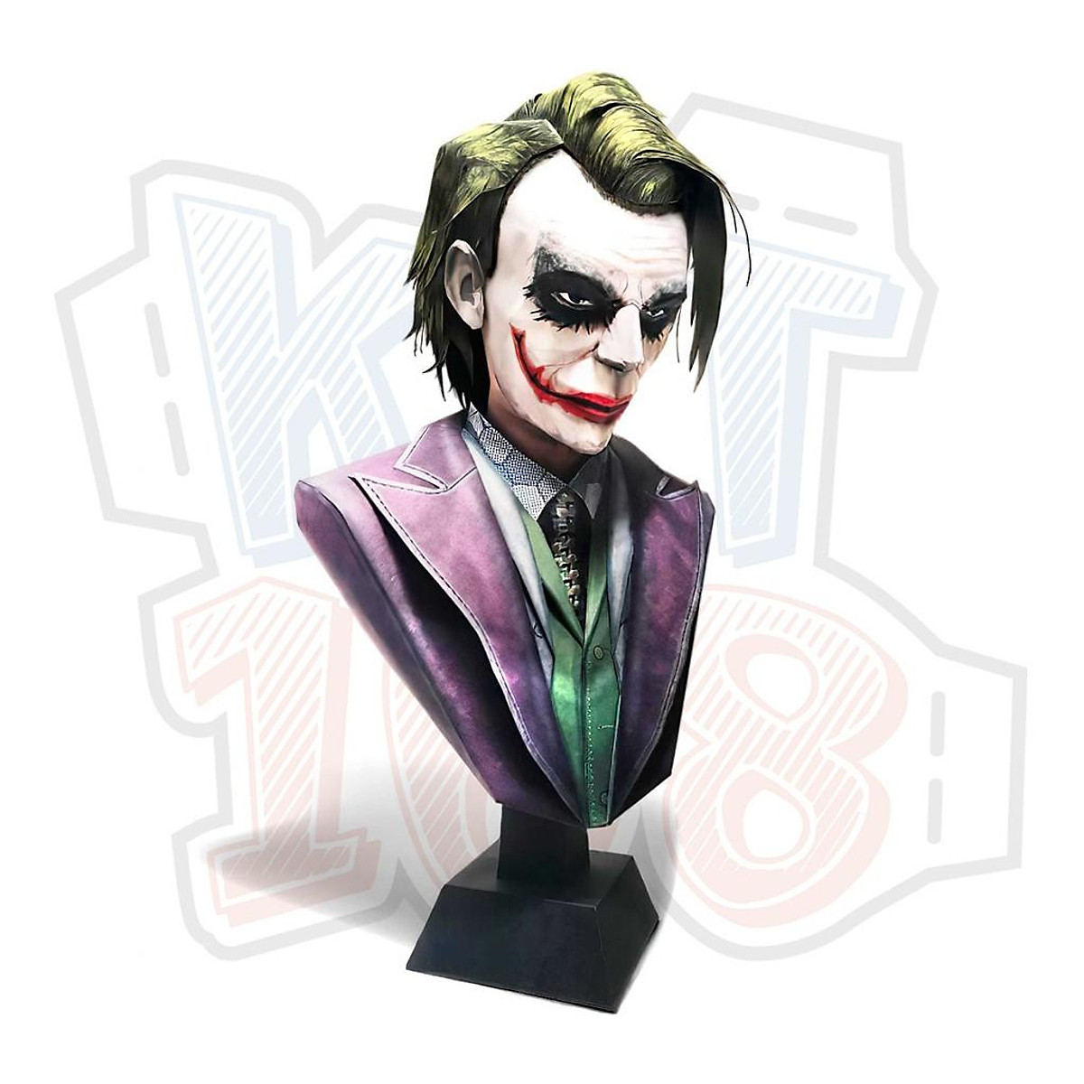 Mô hình giấy Anime The Joker 2008 (Bust) - Mô hình giấy