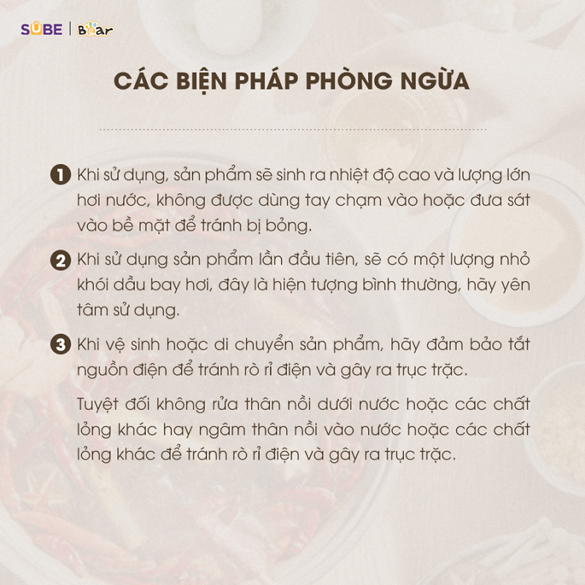 Nồi lẩu Bear SB-NL05F 5L (1500W) - Hàng chính hãng