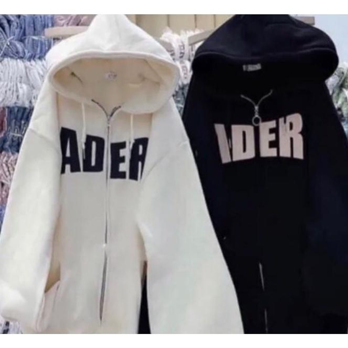 Áo Khoác Nỉ Chữ ADER