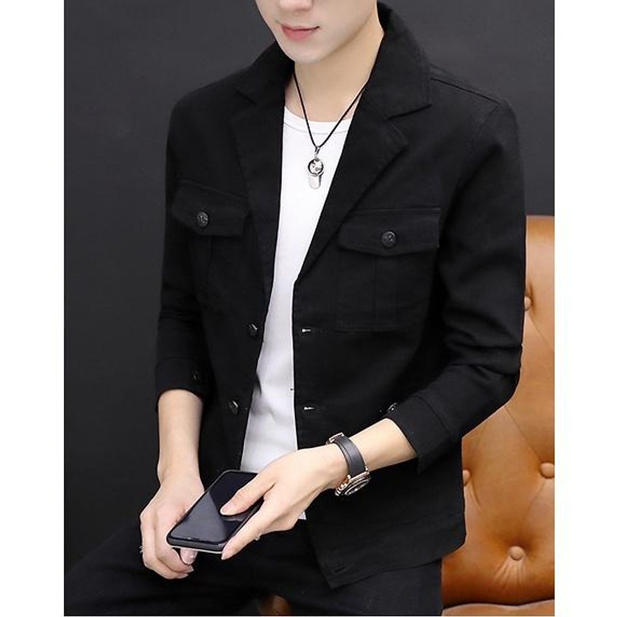 Áo sơ mi nữ cổ vest kẻ kiểu dáng thanh lịch thời trang nhìn là mê mặc  là thích 299250đ  SHOPSENSENCOM