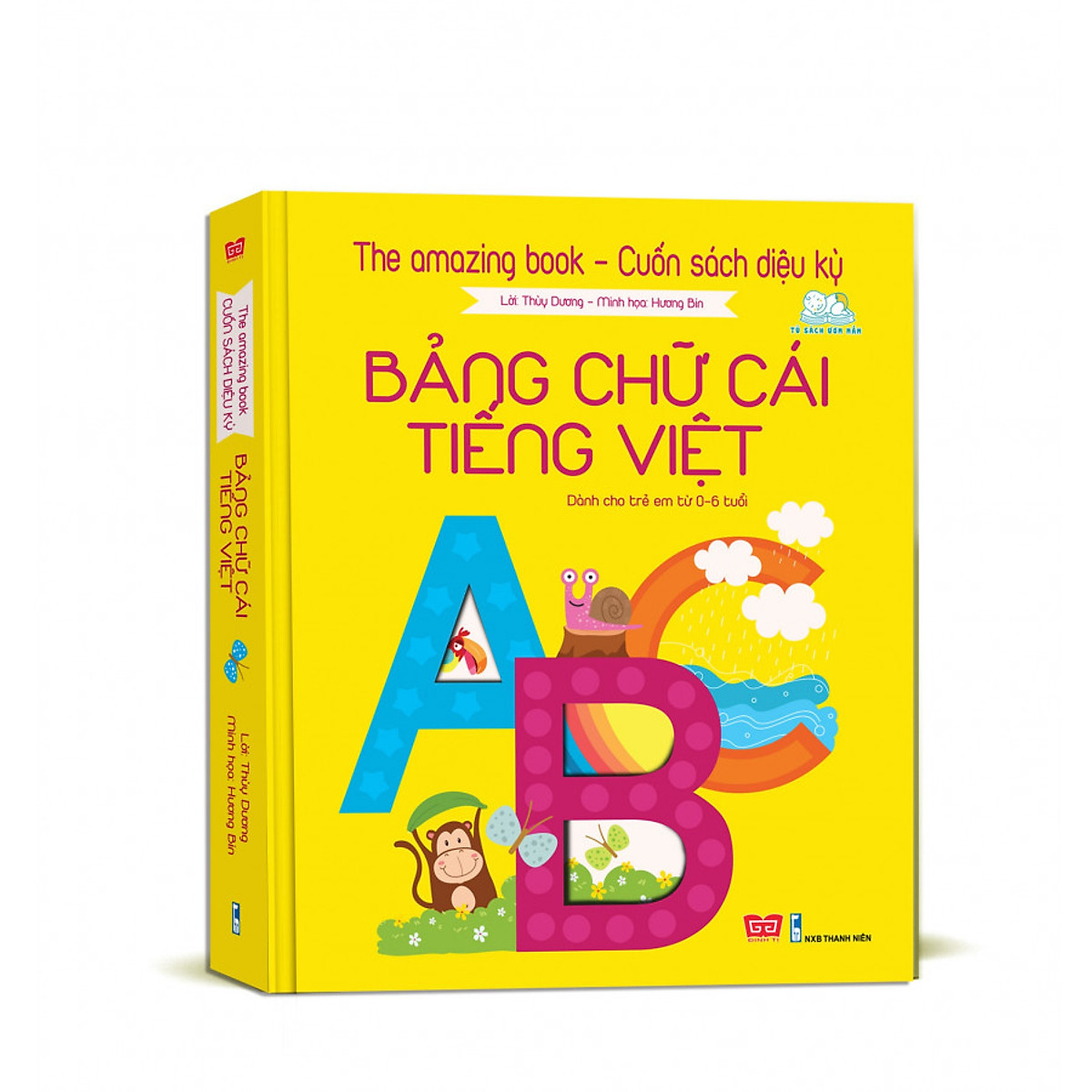 Sách Tương Tác - The amazing book - Cuốn sách diệu kỳ - Bảng chữ cái tiếng Việt