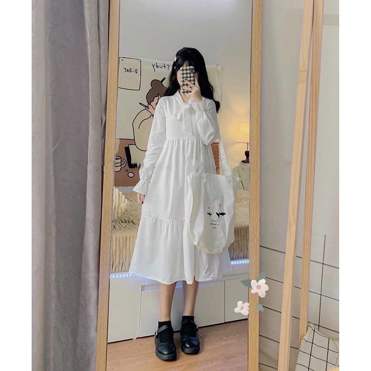 DV525  Đầm Babydoll Tiểu Thư Cho Bé  Màu Hồng  Đầm  Váy Bé Gái   mobycomvn