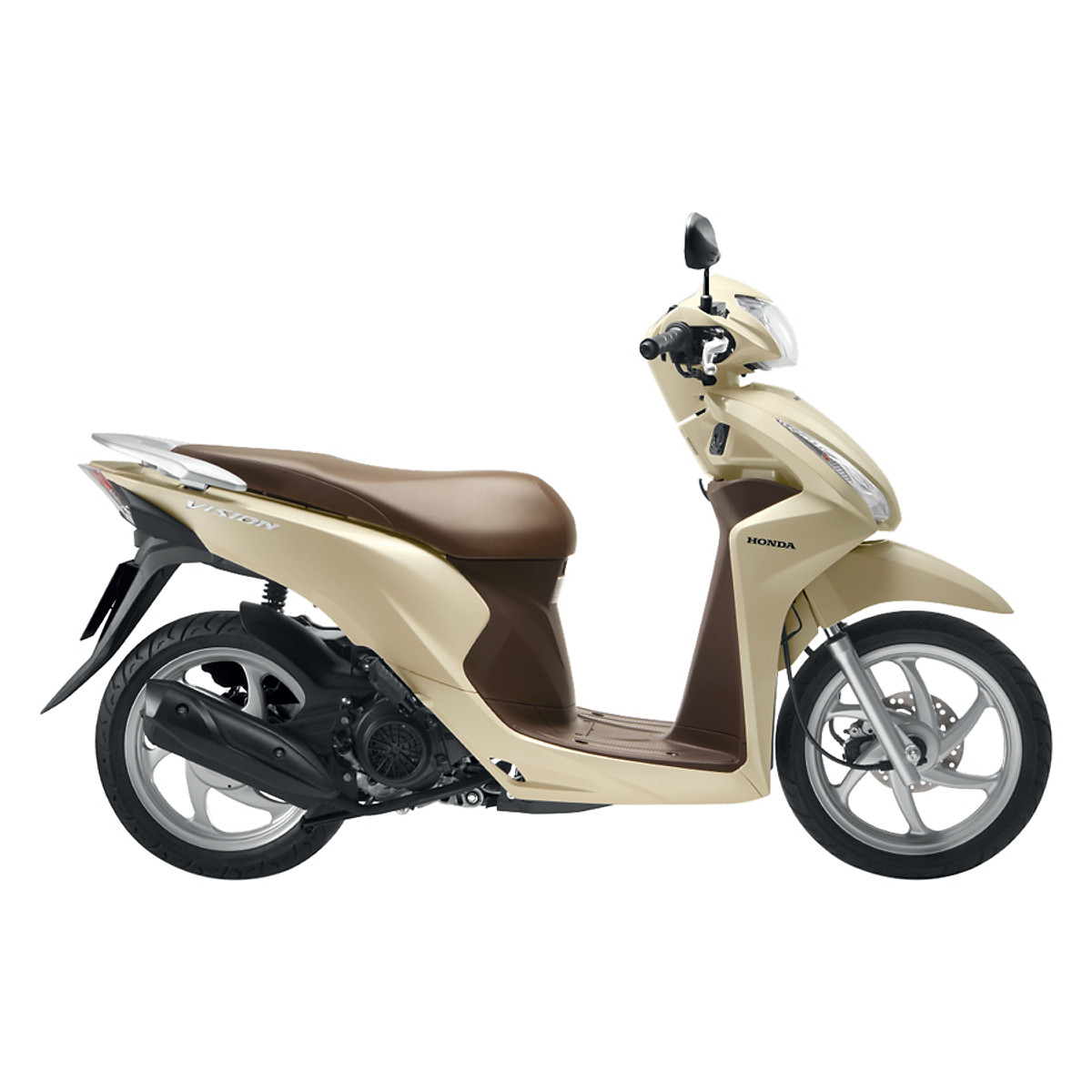 Mua Xe máy Honda Vision 2019 Bản thường Trắng nâu đen #7 Mua Xe máy Honda Vision 2019 Bản thường Trắng nâu đen