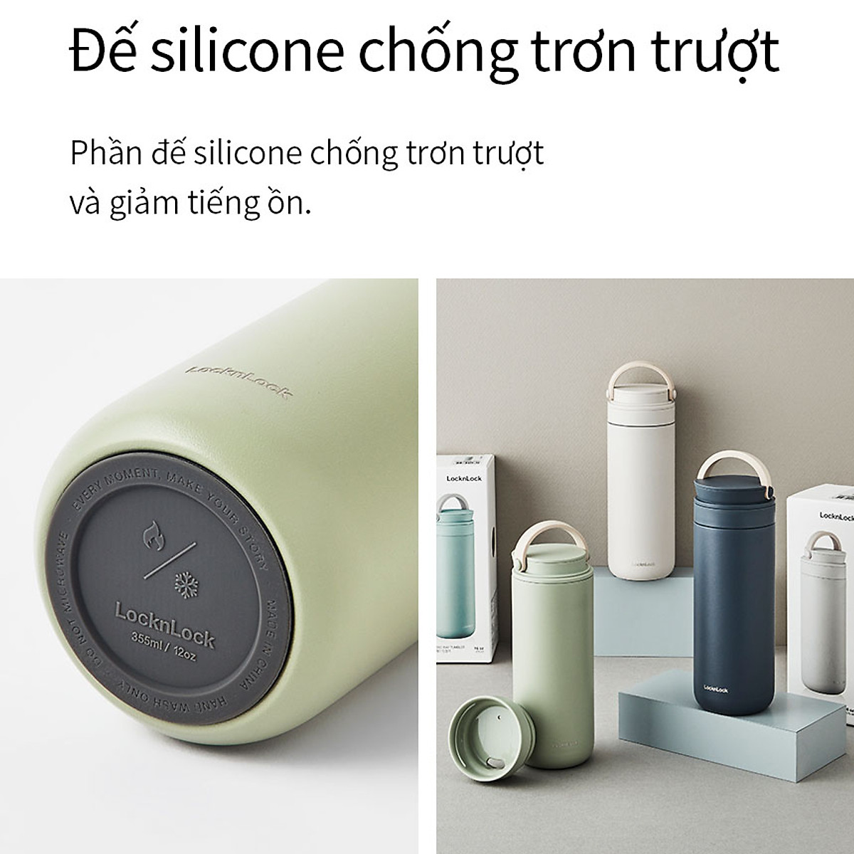 Bình giữ nhiệt LocknLock Metro Two Way LHC4272/LHC4274 - Hàng chính hãng