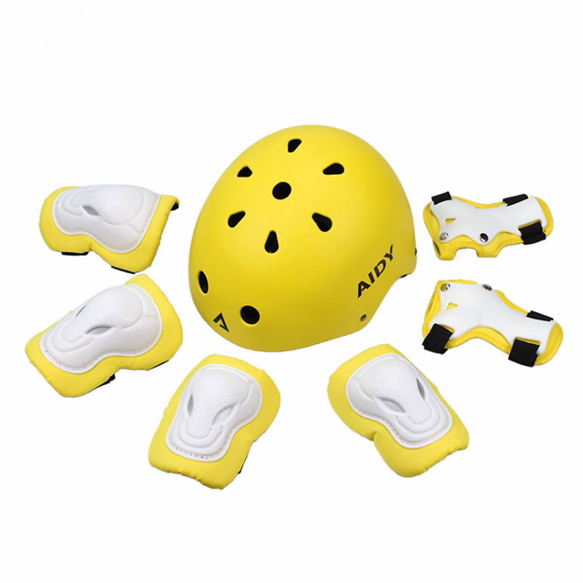 Bộ bảo hộ chơi patin cho trẻ em 3-8 tuổi ( 15kg - 35 kg) giúp bảo vệ cho bé khỏi chấn thương khi chơi,làm từ nhựa ABS cao cấp, nhiều màu sắc, Hàng Chính Hãng Cleacco