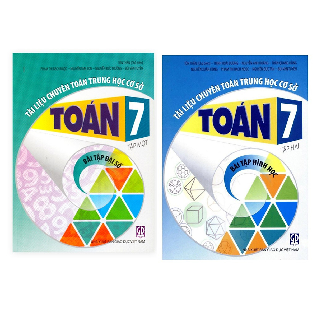 Combo Tài liệu chuyên toán THCS Toán 7 (Tập 1 + Tập 2)