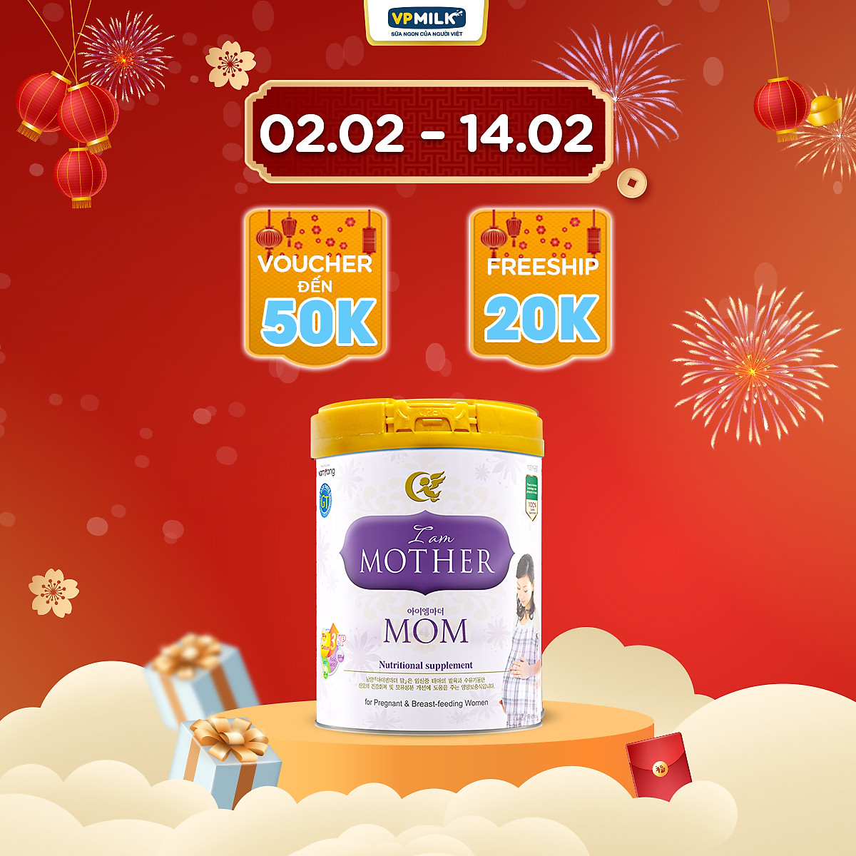 Sữa Bột Namyang I Am Mother Mom 800g
