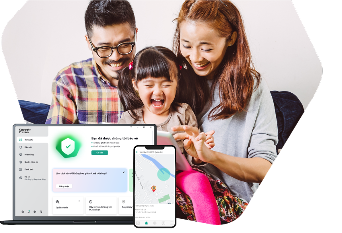 Phần mềm diệt virus Kaspersky Premium 1 Thiết bị/năm - Hàng Chính Hãng
