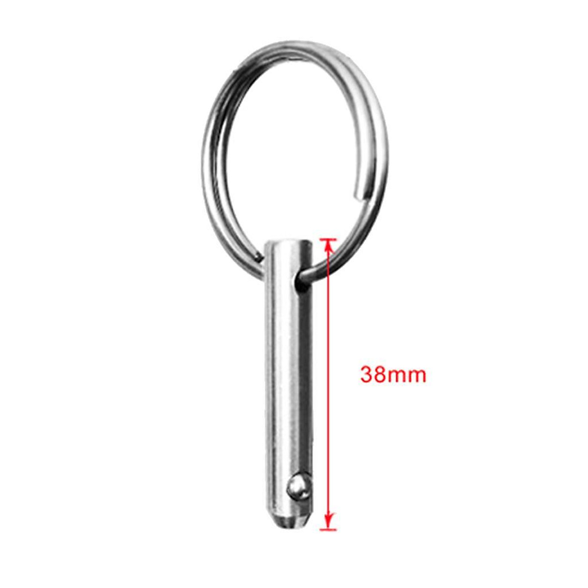 4 x Bimini Top Quick Release Pins Marine 316 Stainless Steel Phụ kiện xe máy