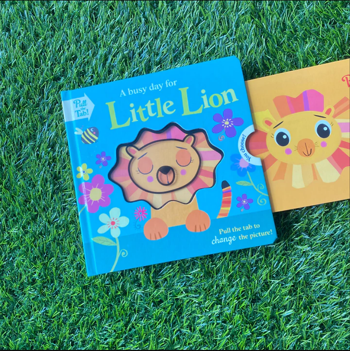 Sách tương tác cho bé 0-3 tuổi - A busy day for Little Lion